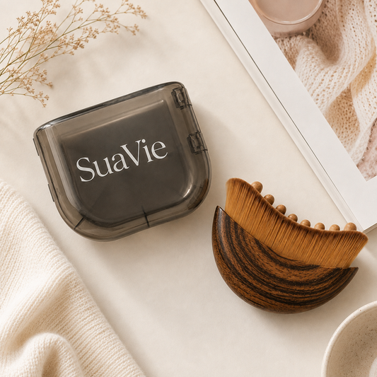 SuaVie - Escova de Drenagem Linfática Facial