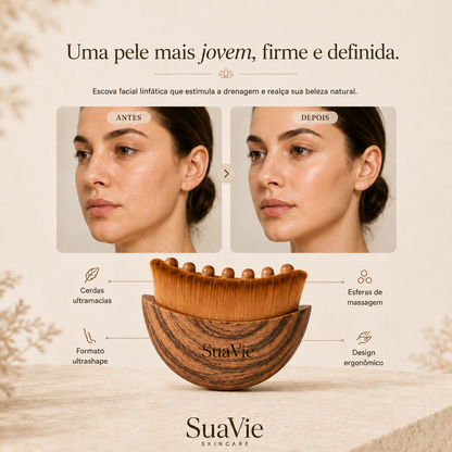 SuaVie - Escova de Drenagem Linfática