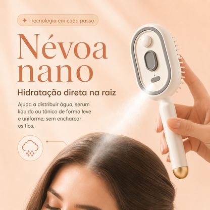 Hairlys — Escova Elétrica Capilar 3 em 1