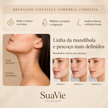 SuaVie - Escova de Drenagem Linfática