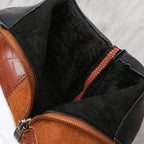 Bota Feminina Cano Curto Salto Anabela
