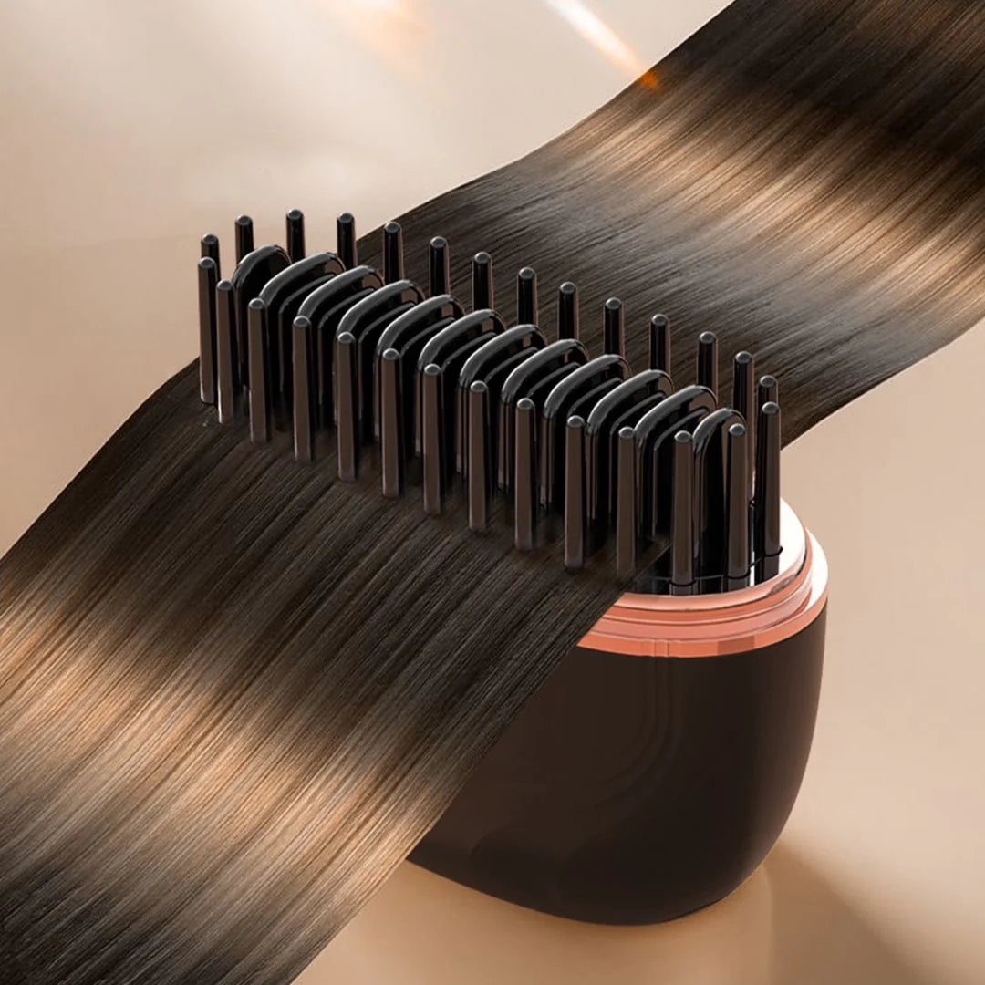 BelleStyle - Escova Portátil Anti-Frizz