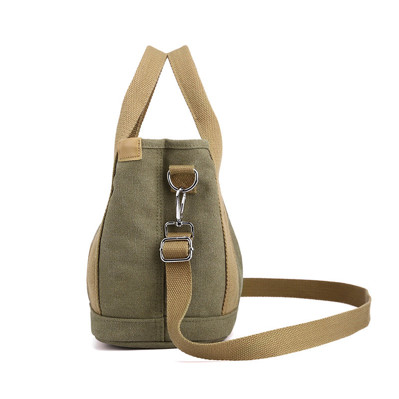 Bolsa de lona compacta com alça removível — Bene Donna — imagem 04