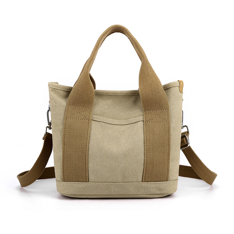 Bolsa de lona compacta com alça removível — Bene Donna — imagem 13