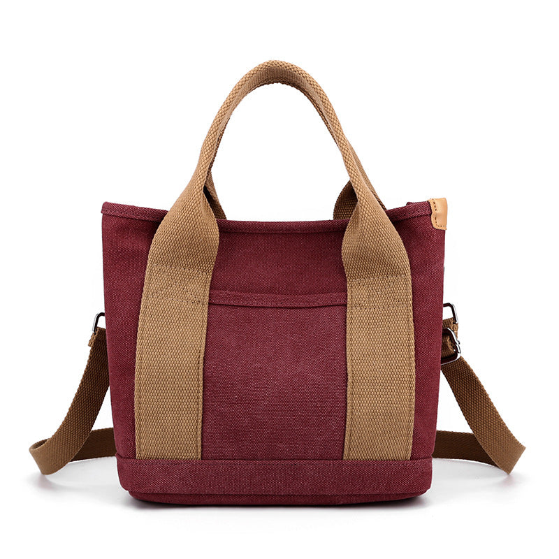 Bolsa de lona compacta com alça removível — Bene Donna — imagem 14