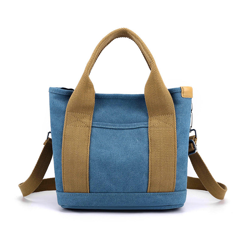 Bolsa de lona compacta com alça removível — Bene Donna — imagem 15