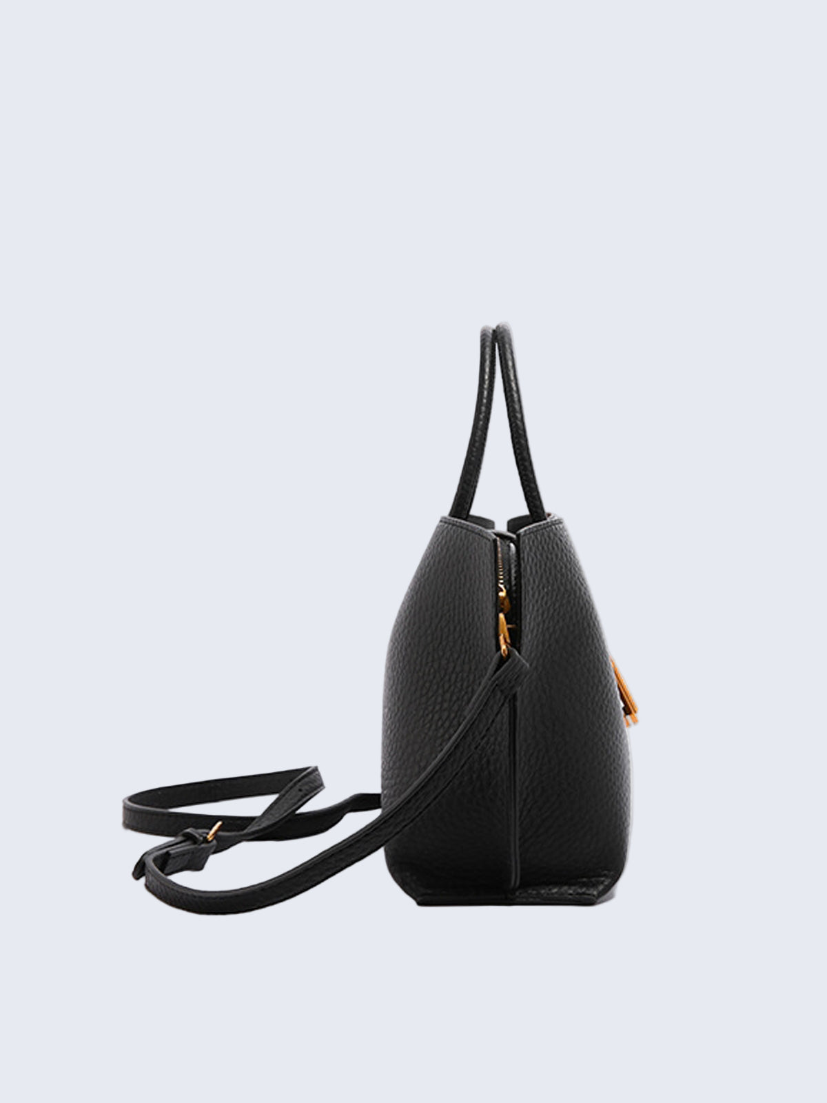 Bolsa estruturada texturizada com alça superior — Bene Donna — imagem 03