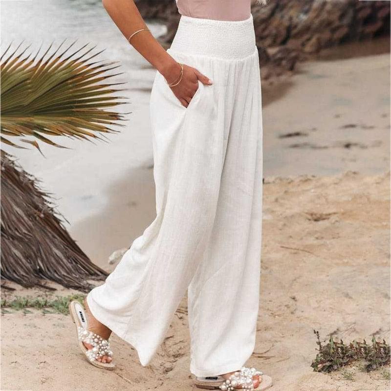 Calça Pantalona Feminina Ampla e Leve — BeneDonna