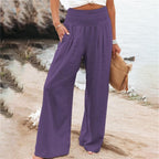 Calça Pantalona Feminina Ampla e Leve — BeneDonna