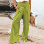 Calça Pantalona Feminina Ampla e Leve — BeneDonna