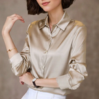 Camisa Social Feminina em Seda — BeneDonna