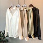 Camisa Social Feminina em Seda — BeneDonna