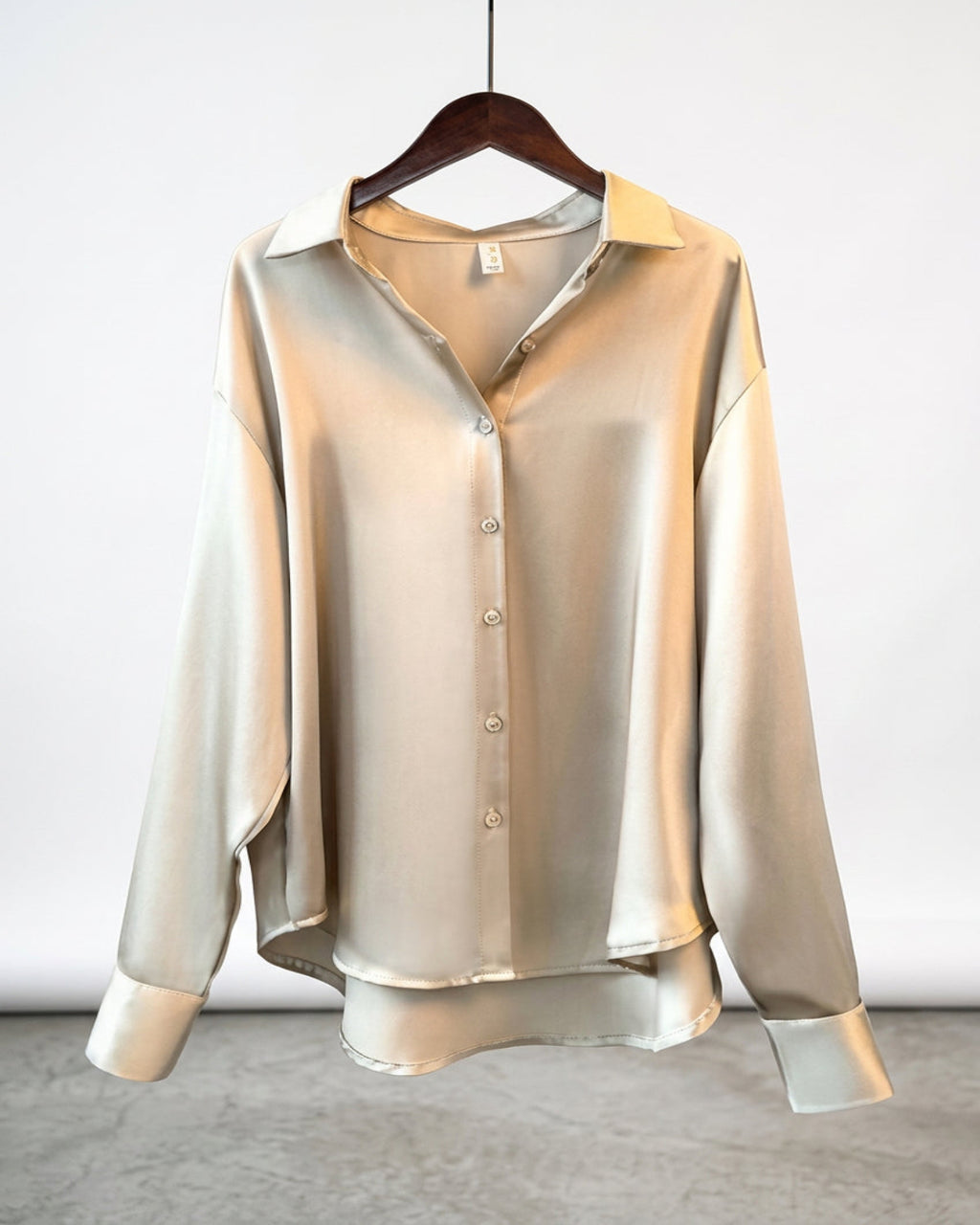 Camisa Social Feminina em Seda — BeneDonna