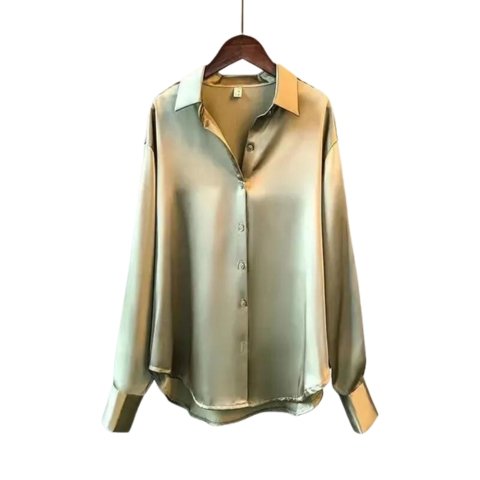Camisa Social Feminina em Seda — BeneDonna
