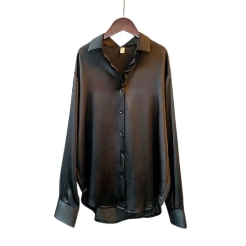 Camisa Social Feminina em Seda — BeneDonna