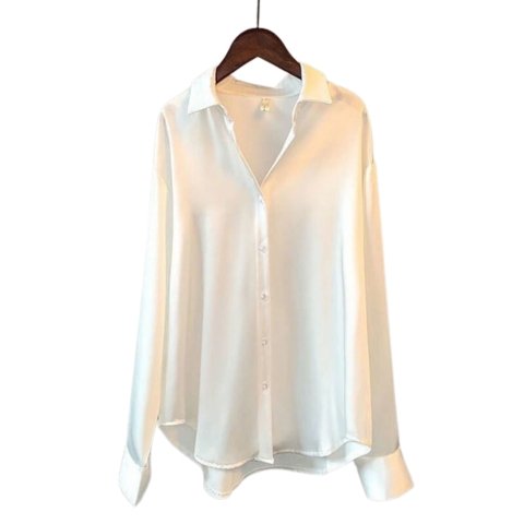Camisa Social Feminina em Seda — BeneDonna