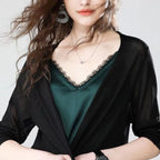 Cardigan Longo Feminino Leve — BeneDonna