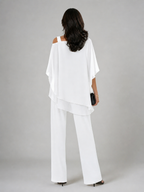 Conjunto de blusa em camadas e pantalona — Bene Donna — imagem 02