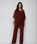Conjunto de blusa em camadas e pantalona — Bene Donna — imagem 10