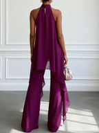Conjunto de blusa frente única e pantalona — Bene Donna — imagem 02