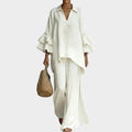 Conjunto de blusa oversized e pantalona — Bene Donna — imagem 01