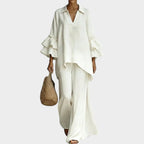Conjunto de blusa oversized e pantalona — Bene Donna — imagem 01