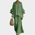 Conjunto de blusa oversized e pantalona — Bene Donna — imagem 07