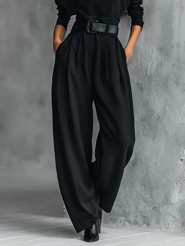 Conjunto de suéter de gola alta e calça reta — Bene Donna — imagem 06
