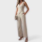 Conjunto feminino de colete e calça de algodão — Bene Donna — imagem 02