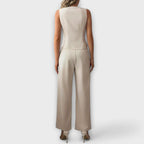 Conjunto feminino de colete e calça de algodão — Bene Donna — imagem 03