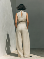 Conjunto feminino de regata e calça pantalona — Bene Donna — imagem 05