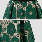 Saia Midi de Renda Boho — BeneDonna