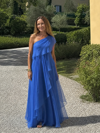 Vestido longo feminino com babados — Bene Donna — imagem 11