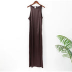 Vestido longo feminino sem mangas — Bene Donna — imagem 02