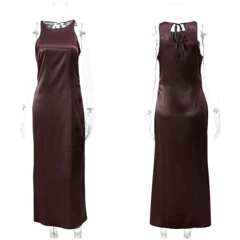 Vestido longo feminino sem mangas — Bene Donna — imagem 06