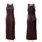 Vestido longo feminino sem mangas — Bene Donna — imagem 06